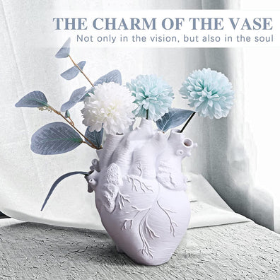 Heart-shaped Decorative Vase